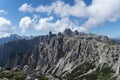 Cima Cadin, Dolomite Alps, Italy Royalty Free Stock Photo