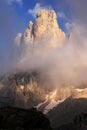 Cima di campido in pale di san martino Royalty Free Stock Photo