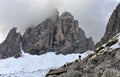 Cima Undici, Sesto Dolomites Royalty Free Stock Photo