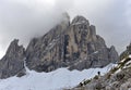 Cima Undici, Sesto Dolomites Royalty Free Stock Photo