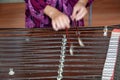 The cimbalom instrument