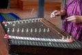 The cimbalom instrument