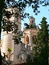 Cimbori i torre de les hores, Monestir de Santes Creus ( Catalonia )