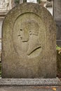 The non-catholic cemetery of Testaccio in Rome