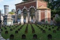 Cimitero Monumentale, historic cemetery in Milan, Italy Royalty Free Stock Photo