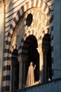 Cimitero Monumentale, historic cemetery in Milan, Italy Royalty Free Stock Photo