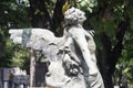 Cimitero Monumentale, historic cemetery in Milan Royalty Free Stock Photo