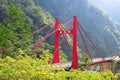 Cimu bridge in Taroko National Park