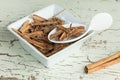 Cinammon sticks - Cinnamomum zeylanicum or Cinnamomum verum Royalty Free Stock Photo