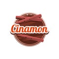 Cinamon Spice. Vector Illustration.