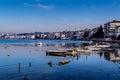 Cinarcik Town Marina And Seaport Royalty Free Stock Photo