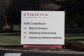 Ethicon headquarters. A division of Johnson and Johnson, Ethicon manufactures surgical sutures and wound closure devices