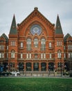 Cincinnati Music Hall architecture, Cincinnati, Ohio