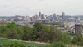 Cincinnati Ohio skyline Royalty Free Stock Photo