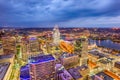 Cincinnati, Ohio, USA Skyline Royalty Free Stock Photo