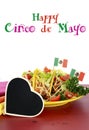 Cinco de Mayo bright colorful party food Royalty Free Stock Photo