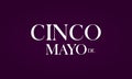 Cinco De Mayo colorful Text And Purpel Background Design Royalty Free Stock Photo