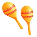 Cinco de Mayo Holiday, Maracas Musical Instrument