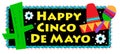 Cinco De Mayo Sign Royalty Free Stock Photo