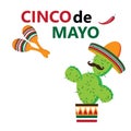 Cinco de Mayo, vector illustration