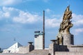 Monument and Aerial Tramway Royalty Free Stock Photo