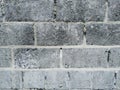 Cinder block wall background, brick texture. Royalty Free Stock Photo