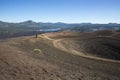 Cinder Cone in Lassen Volcanic National Park Royalty Free Stock Photo