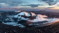 Cinder cone of the Tolbachik