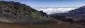 Cinder cone within the volcano