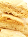 Cinder Toffee Close-up Royalty Free Stock Photo