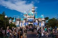 Cinderella Castle Disneyland Anaheim Royalty Free Stock Photo