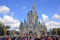 Cinderella Castle at Magic Kingdom park, Walt Disney World Resort Orlando, Florida, USA Royalty Free Stock Photo