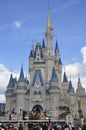 Cinderella Castle at Magic Kingdom park, Walt Disney World Resort Orlando, Florida, USA Royalty Free Stock Photo