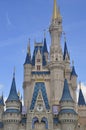 Cinderella Castle at Magic Kingdom park, Walt Disney World Resort Orlando, Florida, USA Royalty Free Stock Photo