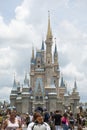 Cinderella Castle - Magic Kingdom - Walt Disney World - Orlando Florida July 2019 Royalty Free Stock Photo