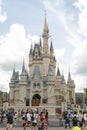Cinderella Castle - Magic Kingdom - Walt Disney World - Orlando Florida July 2019 Royalty Free Stock Photo
