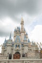 Cinderella Castle - Magic Kingdom - Walt Disney World - Orlando Florida July 2019 Royalty Free Stock Photo