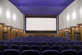 Cinema auditorium Royalty Free Stock Photo