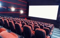 Cinema auditorium Royalty Free Stock Photo