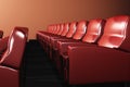 Cinema Auditorium Interior Royalty Free Stock Photo