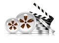 Cinema background Royalty Free Stock Photo