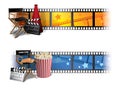 Cinema Banners Royalty Free Stock Photo