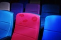 Cinema chair Royalty Free Stock Photo