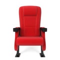 Cinema chair Royalty Free Stock Photo