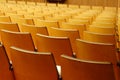 Cinema chairs Royalty Free Stock Photo