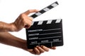 Cinema clap Royalty Free Stock Photo