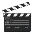 Cinema clapboard