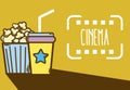 Cinema cute cartoon design