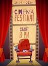 Cinema Festival Vertical Poster