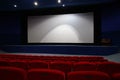 Cinema interior Royalty Free Stock Photo